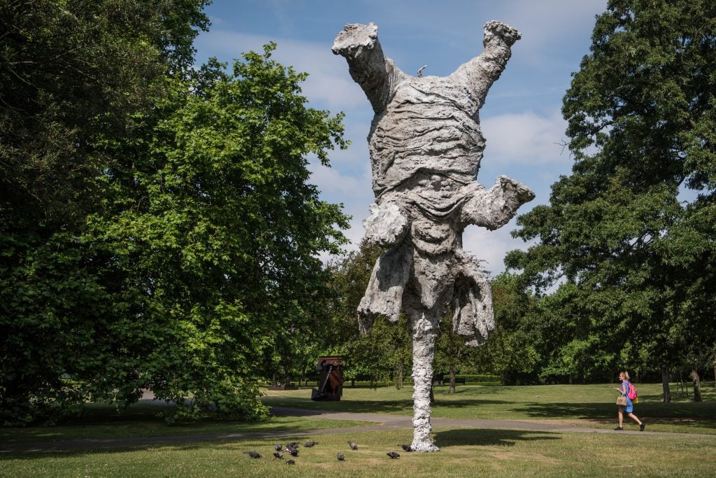 Sculpture Exhibition Opens In Regents Park First News Live