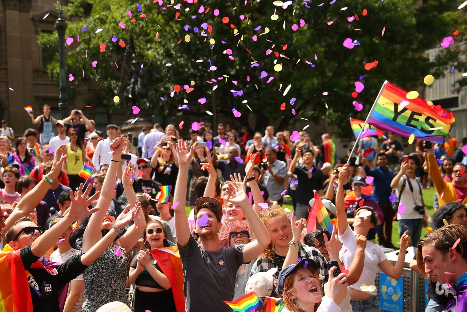 Look Australia Just Voted Yes To Gay Marriage And The Pictures Are Amazing First News Live