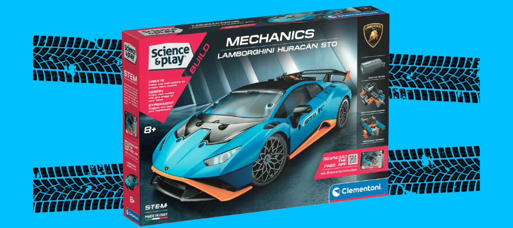 Clementoni Science & Play Lamborghini Huracan STO Byggesett